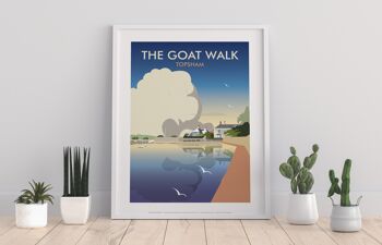 The Goat Walk, Topsham par l'artiste Dave Thompson - Impression artistique