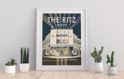 The Ritz, Seaford By Artist Dave Thompson - Art Print