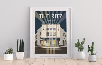 Le Ritz, Seaford par l'artiste Dave Thompson - Impression artistique
