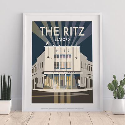 The Ritz, Seaford By Artist Dave Thompson - Art Print