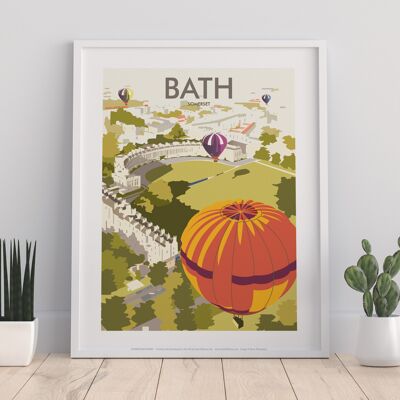 Bath, Somerset By Artist Dave Thompson - Premium Art Print