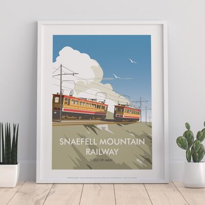 Snaefell Mountain Railway, Isle Of Man Art Print