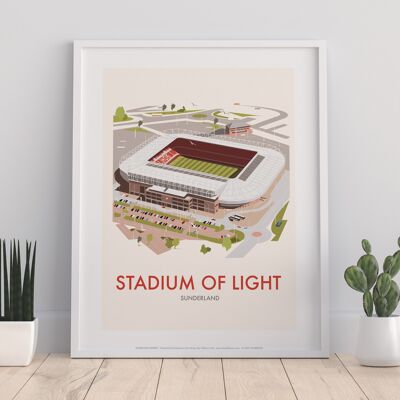 Stadium Of Light, Sunderland By Dave Thompson Art Print