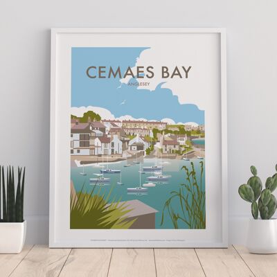 Cemaes Bay, Anglesey, Wales By Dave Thompson Art Print