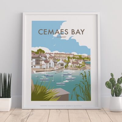 Cemaes Bay, Anglesey, Wales By Dave Thompson Art Print