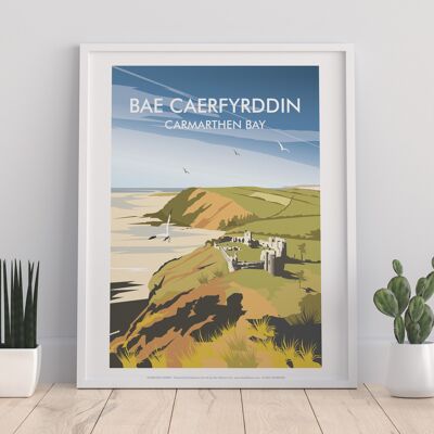 Bae Caerfyrddin, Carmarthen Bay By Dave Thompson Art Print