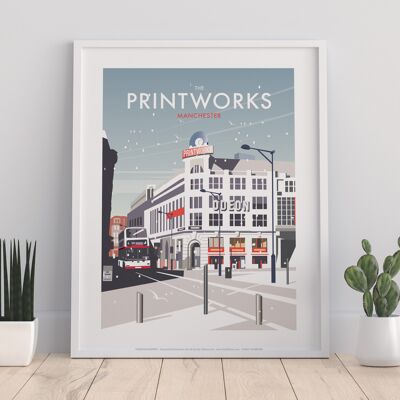 The Printworks, Manchester By Artist Dave Thompson Art Print