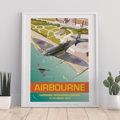 Airbourne, Eastbourne Airshow By Dave Thompson Art Print