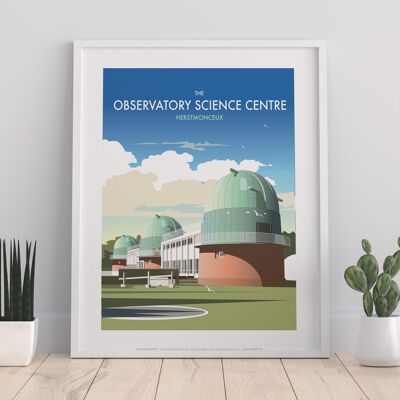 Observatory Science Centre By Artist Dave Thompson Art Print