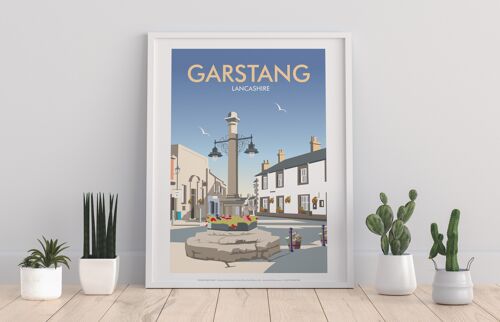 Garstang, Lancashire By Artist Dave Thompson - Art Print