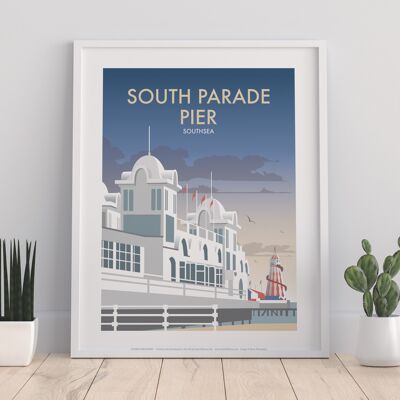 South Parade Pier,Southsea By Artist Dave Thompson Art Print