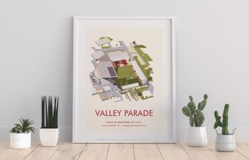 Valley Parade, Bradford City A.F.C Par Dave Thompson Impression artistique