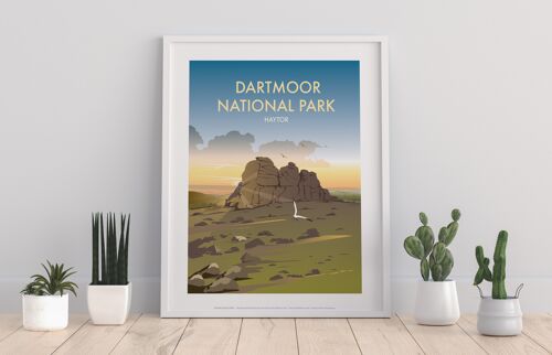 Dartmoor National Park, Haytor By Dave Thompson Art Print