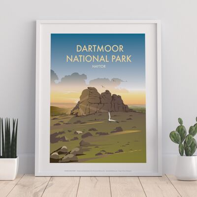 Dartmoor National Park, Haytor By Dave Thompson Art Print
