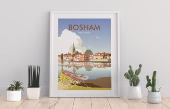 Bosham, West Sussex par l'artiste Dave Thompson - Impression artistique