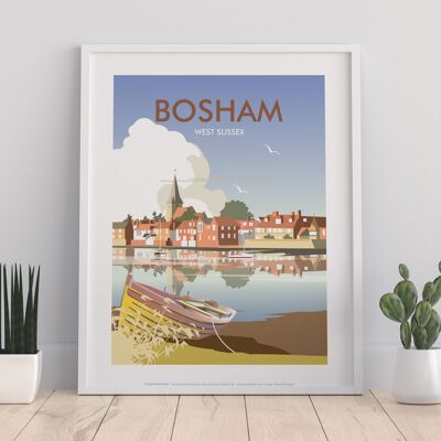 Bosham, West Sussex By Artist Dave Thompson - Art Print