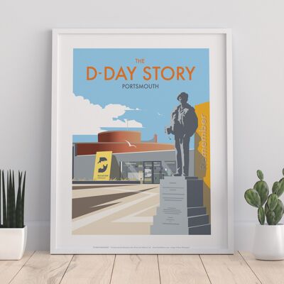 The D-Day Story, Portsmouth By Dave Thompson Art Print