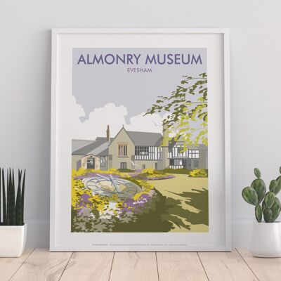Almonry Museum, Evesham By Artist Dave Thompson Art Print