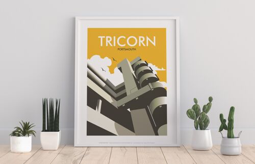 Tricorn, Portsmouth By Artist Dave Thompson - Art Print