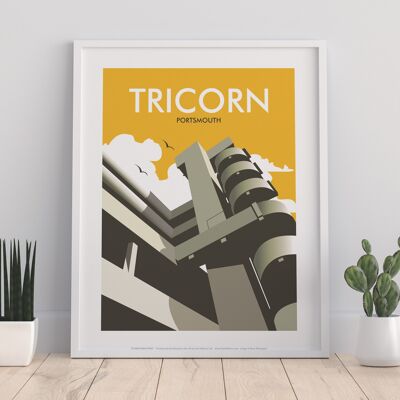 Tricorn, Portsmouth By Artist Dave Thompson - Art Print