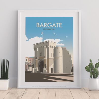 Bargate, Southampton By Artist Dave Thompson - Art Print