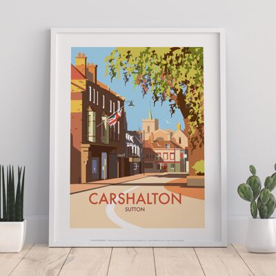 Carshalton, Sutton By Artist Dave Thompson - Art Print