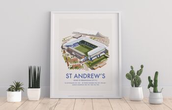 St Andrew's, Birmingham City FC Par Dave Thompson Impression artistique