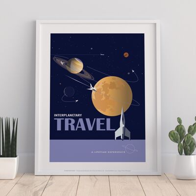 Interplanetary By Artist Dave Thompson - Premium Art Print
