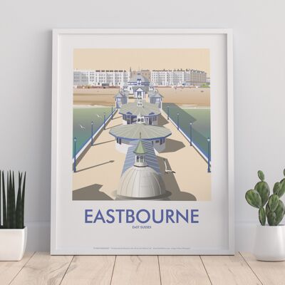 Eastbourne, East Sussex By Artist Dave Thompson Art Print