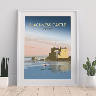 Blackness Castle, Linlithgow By Dave Thompson Art Print