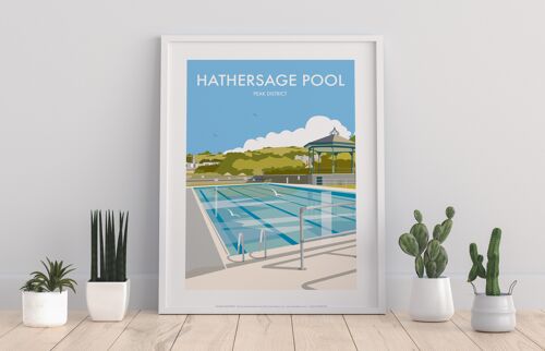 Hathersage Pool, Peak District By Dave Thompson Art Print