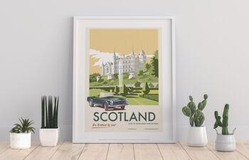 Scotland By Road 4 par l'artiste Dave Thompson - Impression artistique