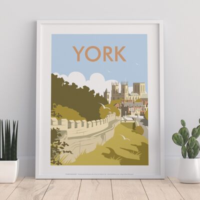 York By Artist Dave Thompson - 11X14” Premium Art Print