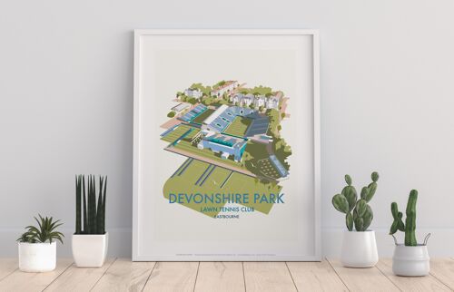Devonshire Park, Lawn Tennis Club, Eastbourne Art Print