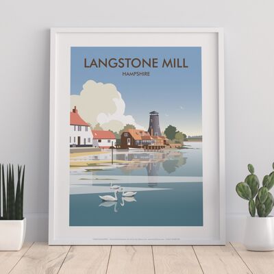 Langstonemill By Artist Dave Thompson - Premium Art Print