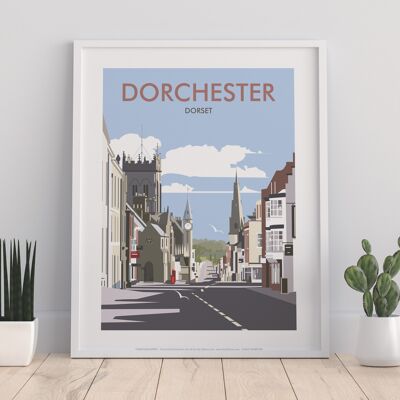 Dorchester, Dorset By Artist Dave Thompson - Art Print