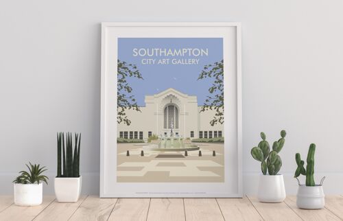 Southampton, City Art Gallery By Dave Thompson Art Print