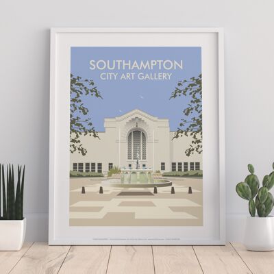 Southampton, City Art Gallery By Dave Thompson Art Print