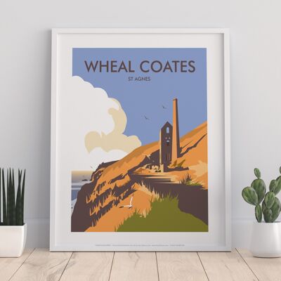 Wheal Coates, St Agnes By Artist Dave Thompson - Art Print