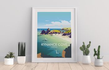 Kynance Cove, Cornwall par l'artiste Dave Thompson - Impression artistique