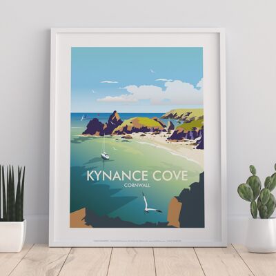 Kynance Cove, Cornwall By Artist Dave Thompson - Art Print