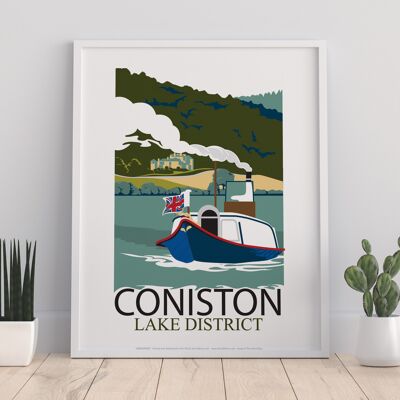 Coniston, Lake District - 11X14” Premium Art Print