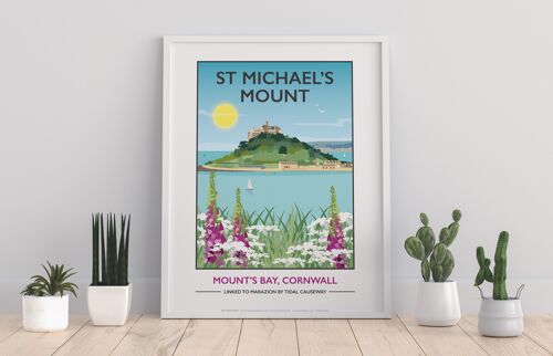 St Michael's Mount, Cornwall By Tabitha Mary Art Print