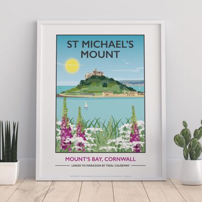 St Michael's Mount, Cornwall By Tabitha Mary Art Print