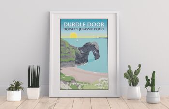 Durdle Door par l'artiste Tabitha Mary - Impression d'art premium