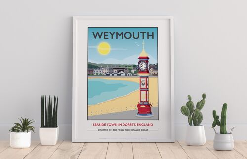 Weymouth By Artist Tabitha Mary - 11X14” Premium Art Print