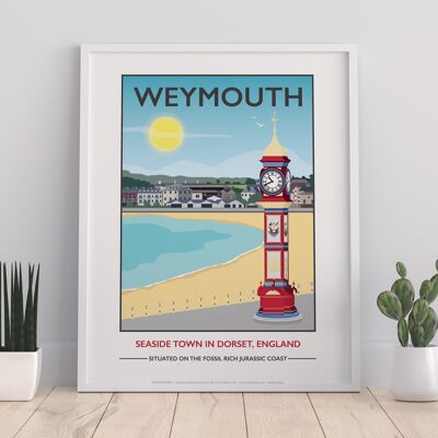 Weymouth By Artist Tabitha Mary - 11X14” Premium Art Print