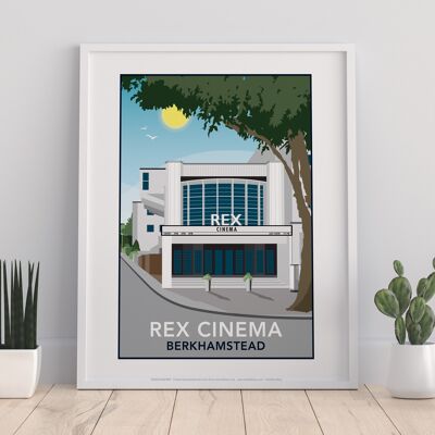Rex Cinema, Hertfordshire Day By Tabitha Mary Art Print