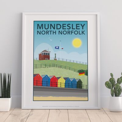 Mundesley, North Norfolk By Artist Tabitha Mary Art Print