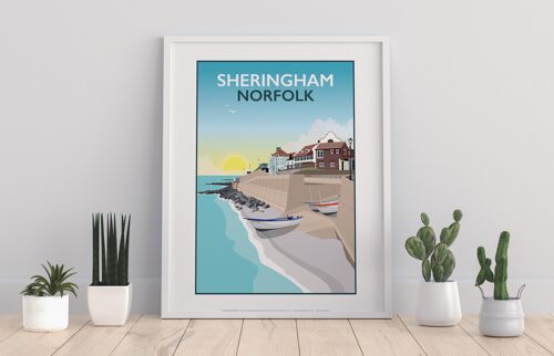 Sheringham, Norfolk By Artist Tabitha Mary - Art Print